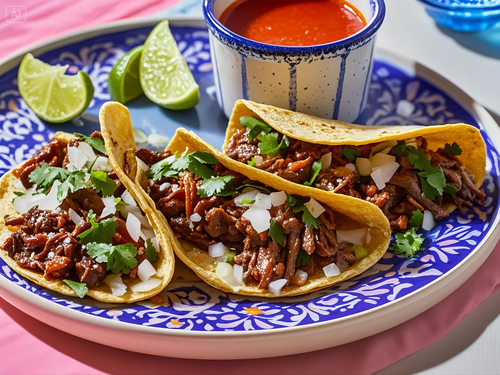 Tacos de Pollo grillé aux légumes