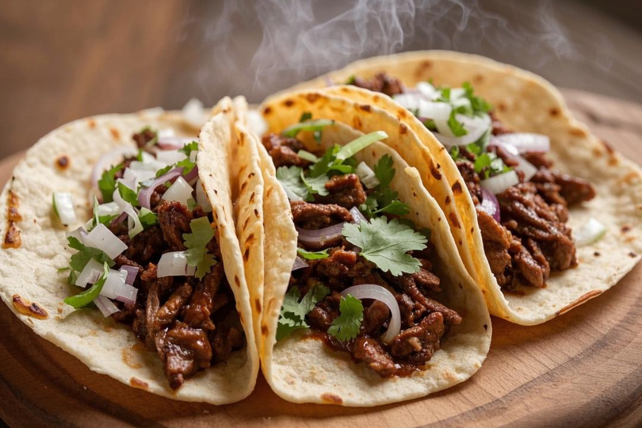 Tacos végétariens aux légumes grillés